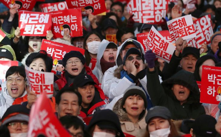 Protest Against South Korean President Estimated to Be Largest Yet