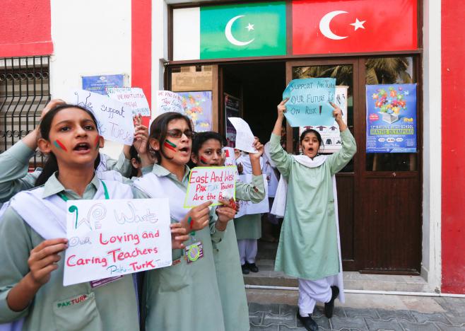 Pakistan expels Turkish staff from schools said linked with Erdogan foe