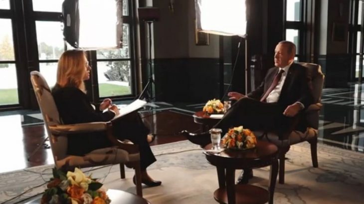 Seething Erdogan accuses Israel of ‘barbarism’ in TV interview timed to mark warming of ties