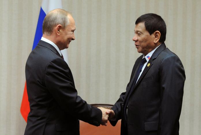 Meeting Putin, Philippines’ Duterte rails at Western ‘hypocrisy’