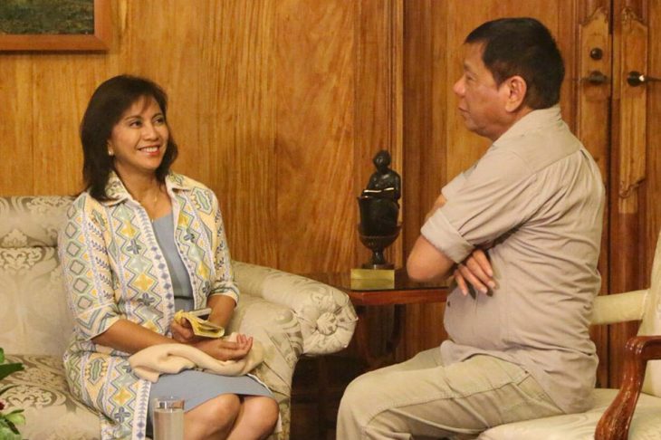 Beau Leni stays in! Good choise! Duterte assures Robredo will be VP ‘until last day of her term’