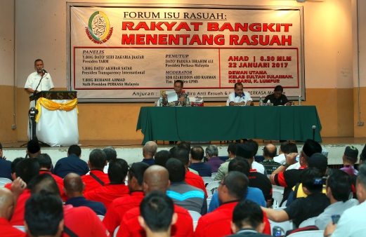 Malay nationalist party Perkasa proposes life cntences for corruption
