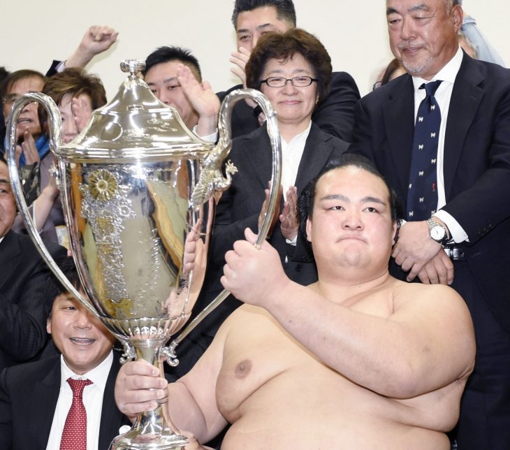 After 19 long years, Japan has a grand champion of sumo once more