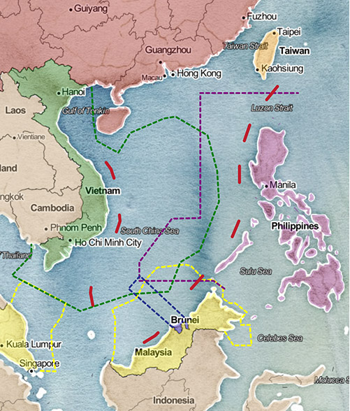 Recent developments surrounding the South China Sea