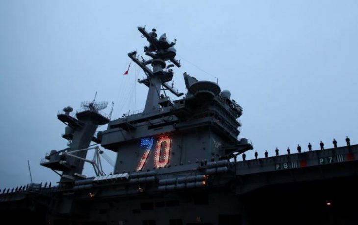 China opposes U.S. naval patrols in South China Sea