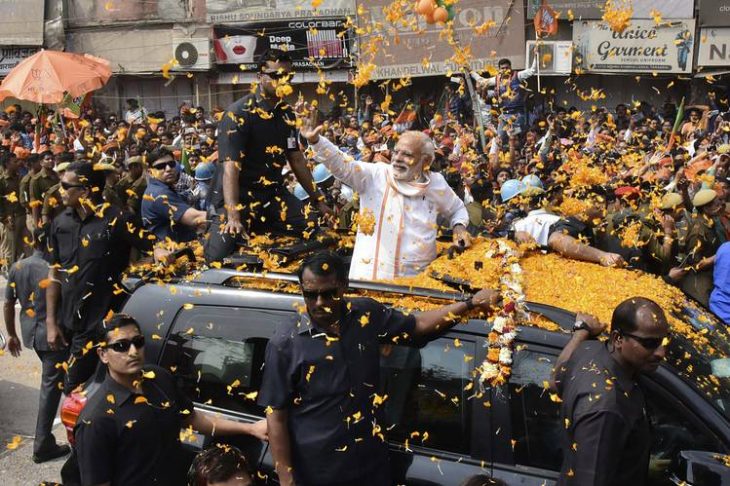 Prime Minister Narendra Modi Leads Party to Big Win in Indian State Election