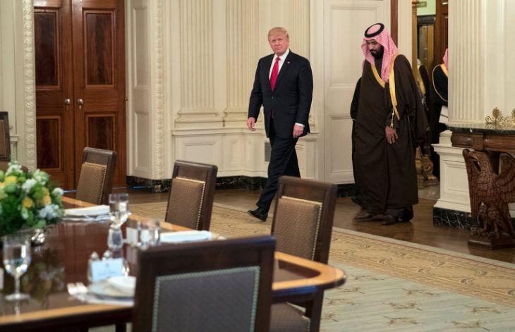 Saudi Arabia, Ignoring Trump’s Slights, Will Give Him a Royal Welcome