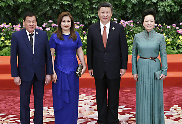 President Duterte meets Chinesee President Xi