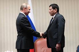 Philippine leader halts Russia trip, imposes martial law on restive island