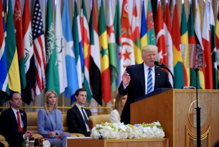 Trump’s un-American speech in Saudi Arabia