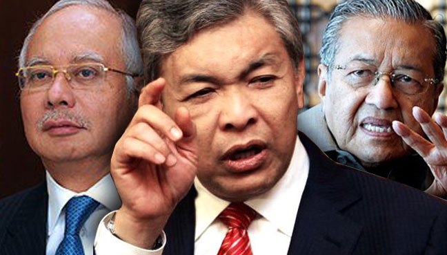 Zahid tells Mahathir to watch his mouth and actions