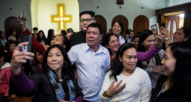 Funny guys: Fake Duterte, Kim Jong Un make a splash at Hong Kong church