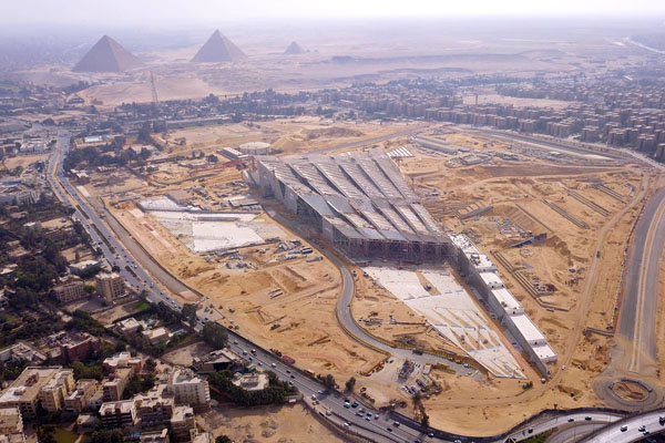 History treasure shines always: Developing the site of the Pyramids