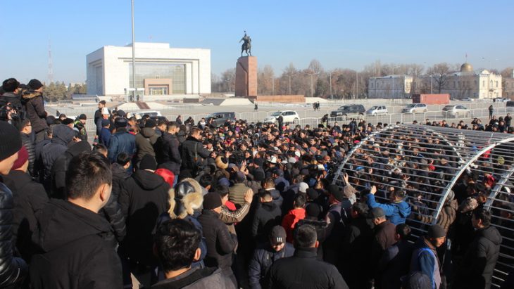 Kyrgyz Interior Ministry still working on anti-Chinese rallies to locate those behind them