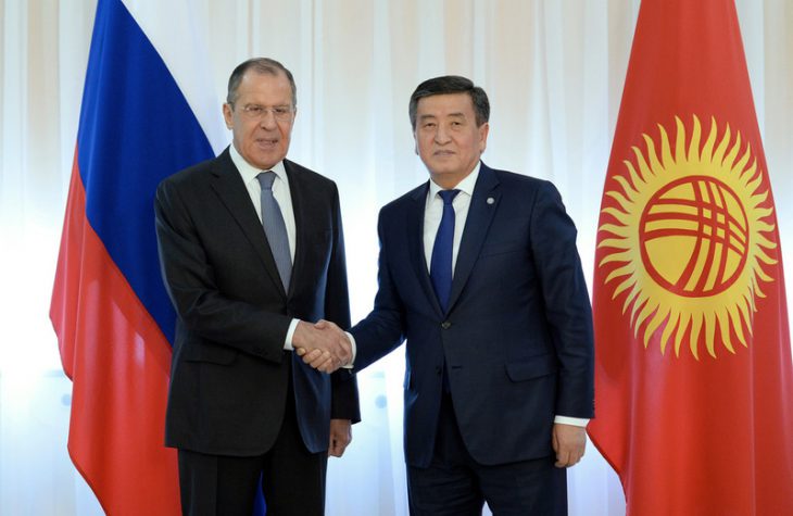 Russian FM Lavrov visits Kyrgyzstan to prepare for Putin’s official trip