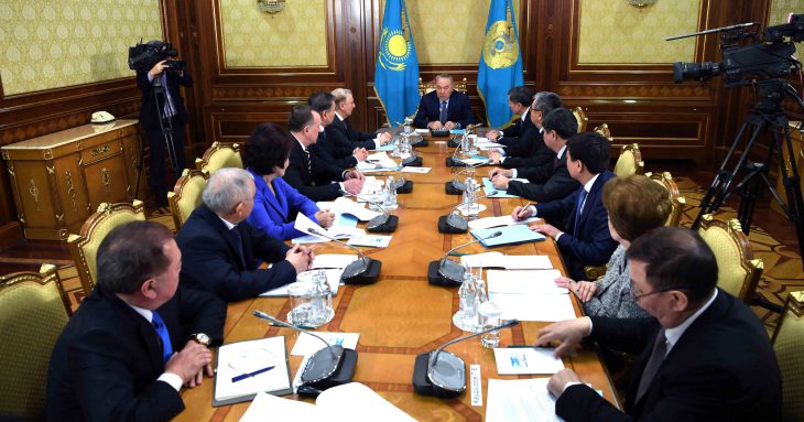 Kazakhstan president fires government led by B.Sagintaev