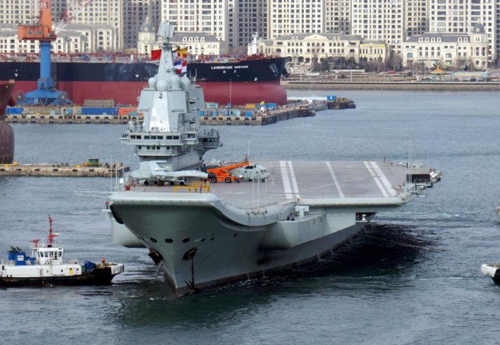 China wants ‘tranquillity’, navy chief says ahead of new warships reveal