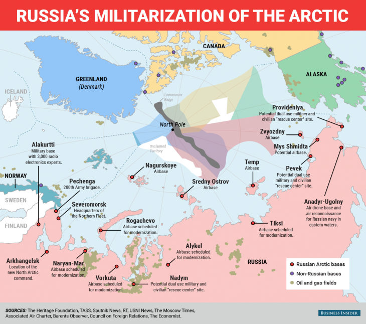 Putin outlines ambitious Arctic expansion program