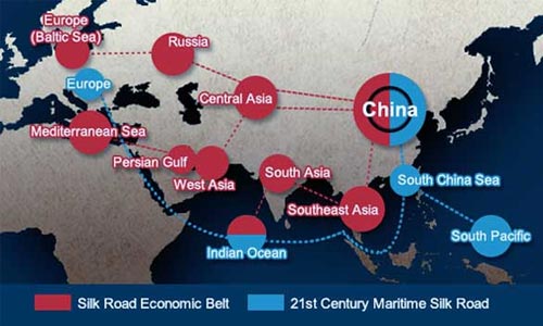 United States under Trump is veering away from China’s belt and road