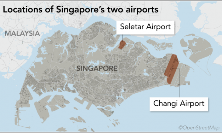 Singapore, Malaysia to develop GPS-based instrument approach procedures for Seletar Airport to replace
