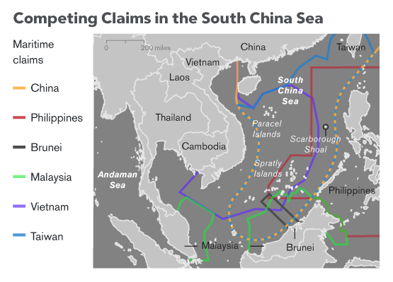 Philippines protests over Chinese vessels in disputed waters