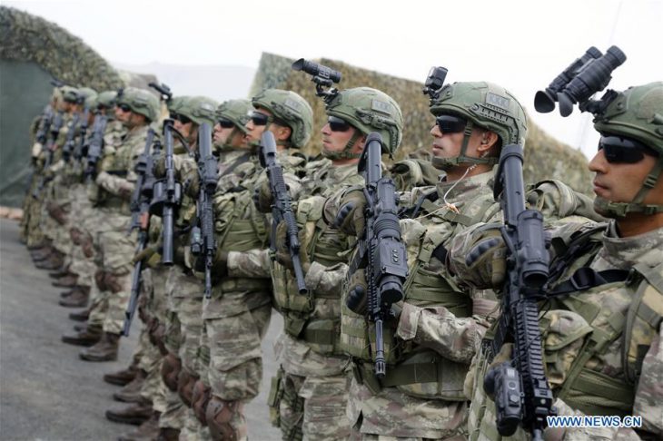 Turkey holds joint military drill with 7 countries