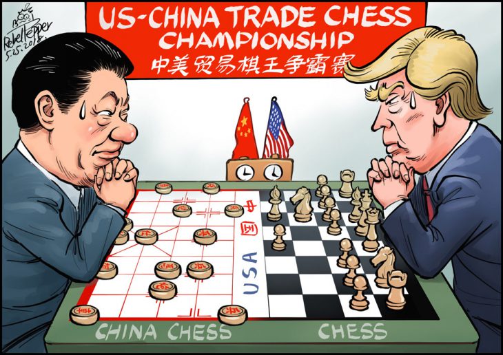 BRI geopolitics, Taiwan, the South China Sea, Huawei, Iran, North Korea, THAAD in Asia Pacific and Trade: What next? Sino-American ties being torn down brick by brick