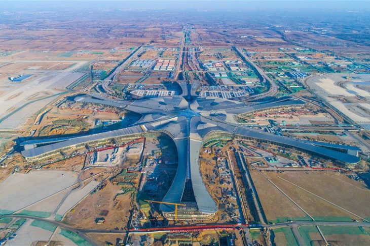 The Art of State New Beijing airport completes four test flights
