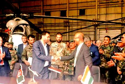 India Delivers Pair Of MI-24 Helicopters To Afghan Forces