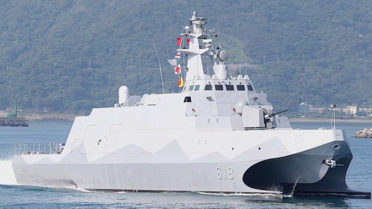 Taiwan begins mass production domestic Navy re-armament