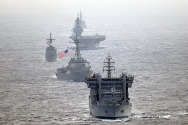 United Pacific Drills-1: U.S., France, Japan and Australia hold first combined naval drill in Asia