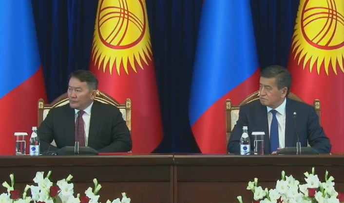 Khaltmaagiin Battulga, Mongolian President praises new level of cooperation with Kyrgyzstan