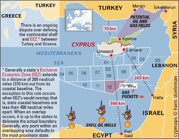 Turkey drills for natural gas near Cyprus: EU warns of actions