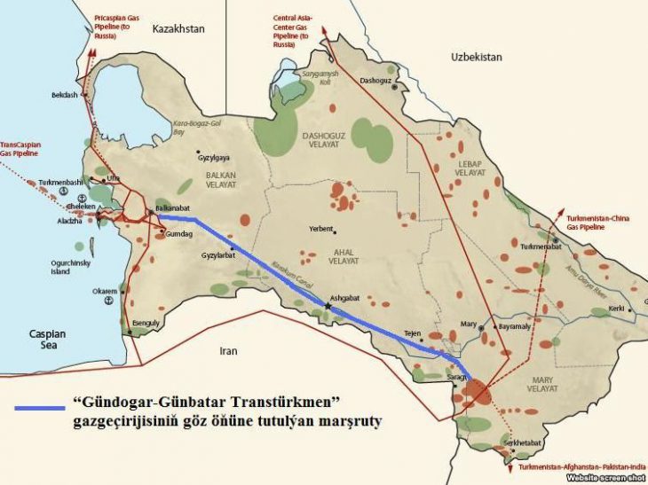 Central Asia-China pipeline: 270bn cubic meters of gas transported