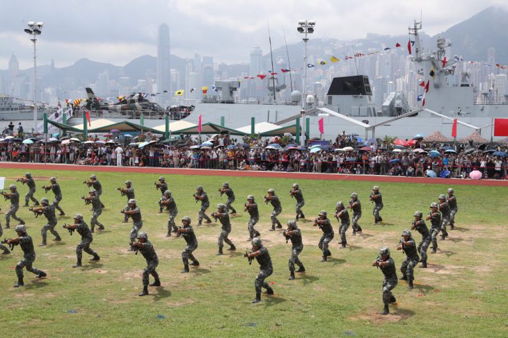 Will China send in the troops to stamp out protests in Hong Kong?
