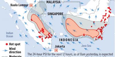 Indonesia rejects Malaysia’s haze complaints, despite evidence