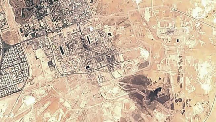 Damage from Iran-linked drone attack on Saudi oil facility captured in satellite images