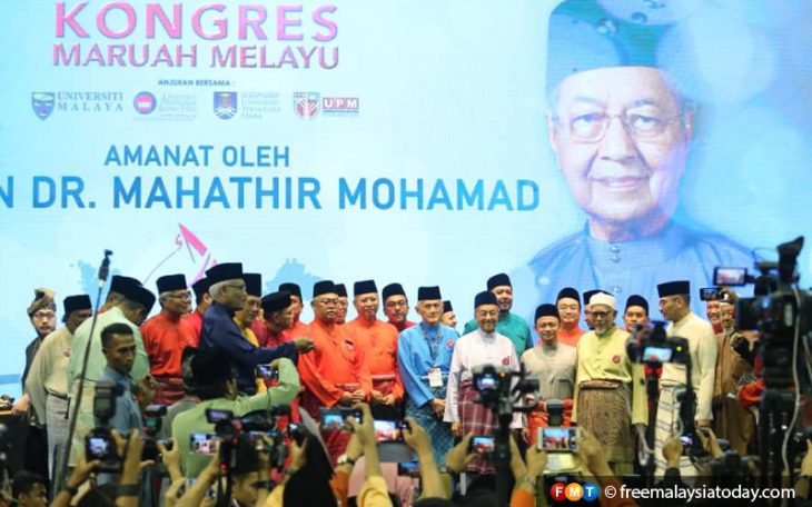 Dr M denies Kongres Maruah Melayu is racist
