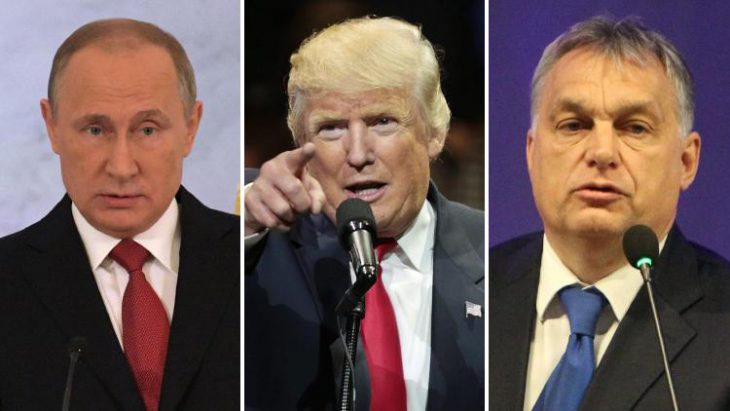 Trump, Putin and Hungary’s Orban all share a disdain for Ukraine. That’s raising alarm bells