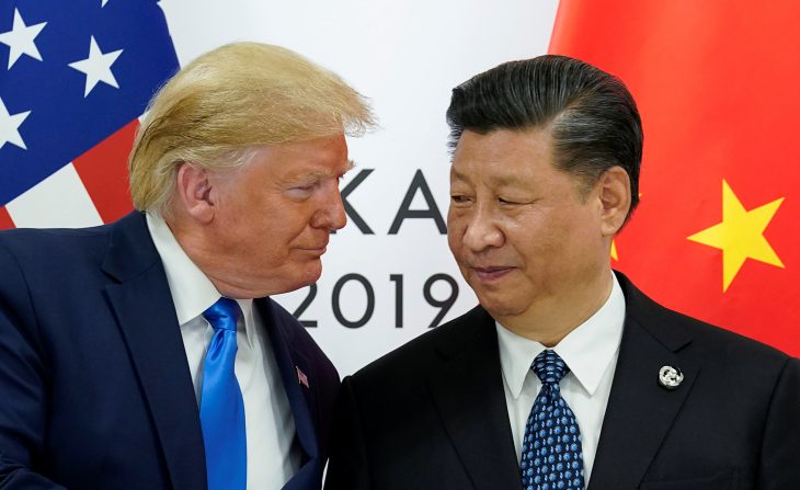 President Trump hails US farmers for help in trade war with China