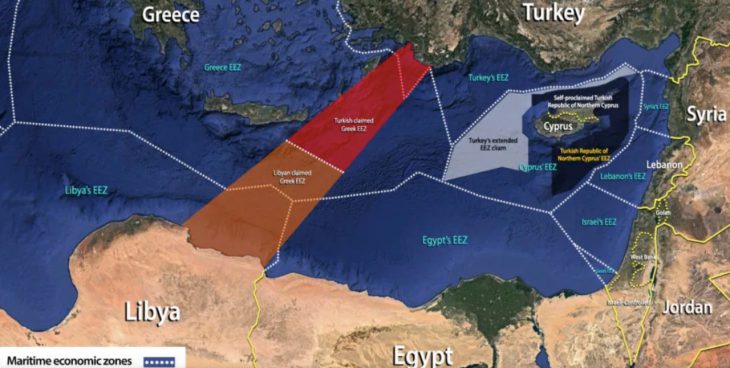 Ankara claims to parts of EEZ in Mediterranean: Current balance of power in Libya