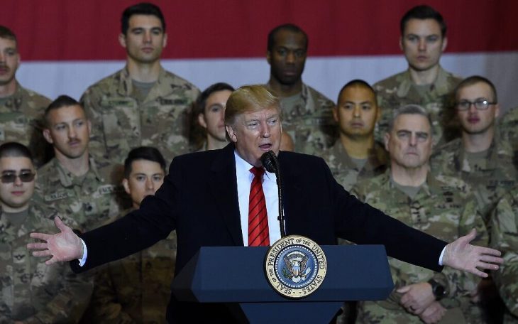 4000 troops are already at home: President trump delivered on a deal:  US has hit agreed troop-cut target of 8,600 in Afghanistan