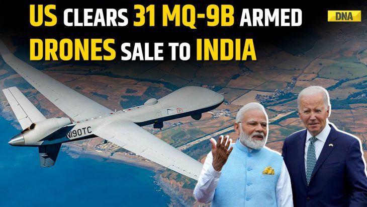 $4B Sale of MQ-9B Drones, Hellfire Missiles to India gets its way in US