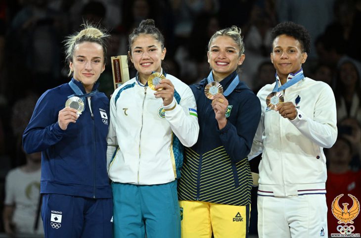 Uzbek Judoka Diyora Keldiyorova wins big as she gets first gold for Uzbekistan