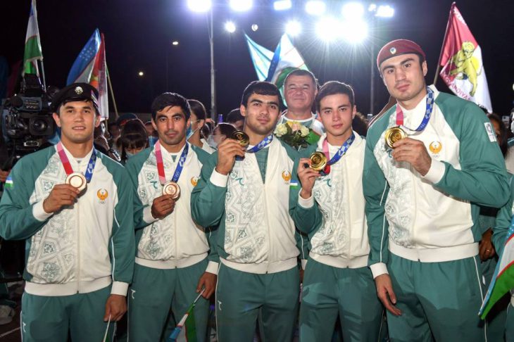 Uzbekistan’s Olympic medal tally 8 gold, 2 silver, and 3 bronze – 13th place in the World team ranking.