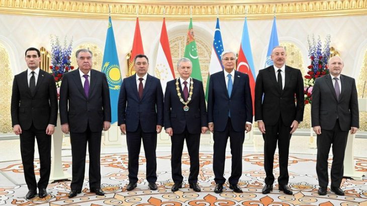 Presidents of Central Asians states and Azerbaijan gather in Kazakhstan’s capital