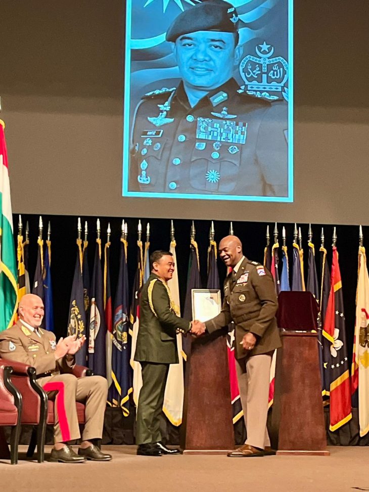 Army Chief General Hafizuddeain inducted into US Army Hall of Fame, third Malaysian to receive honour