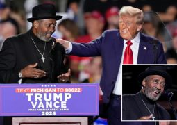 Trump on stage at Detroit rally With Boxing Hall of Famer Thomas ‘Hitman’ Hearns : ‘This can’t be real’