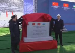 Construction of the China-Kyrgyzstan-Uzbekistan railway is officially launched in Jalalabad