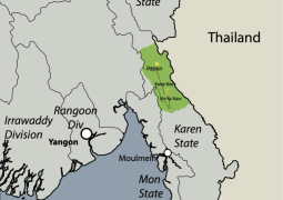 Karens (do not confuse with American women:) from Myammar size city on Thai border: more weapons will flood against Chinese allyin Naipido